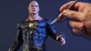 Sculpting BLACK ADAM