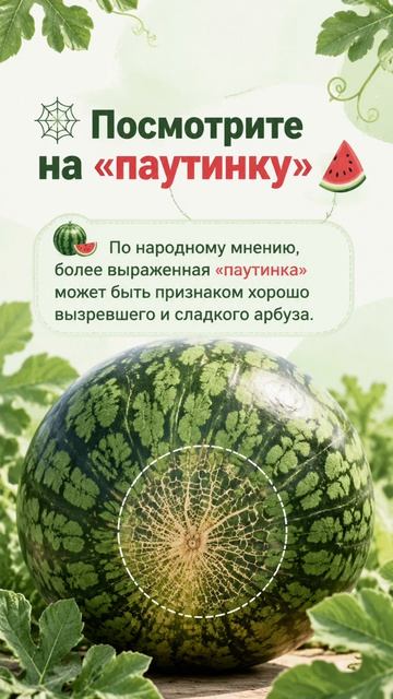 Как выбрать арбуз?