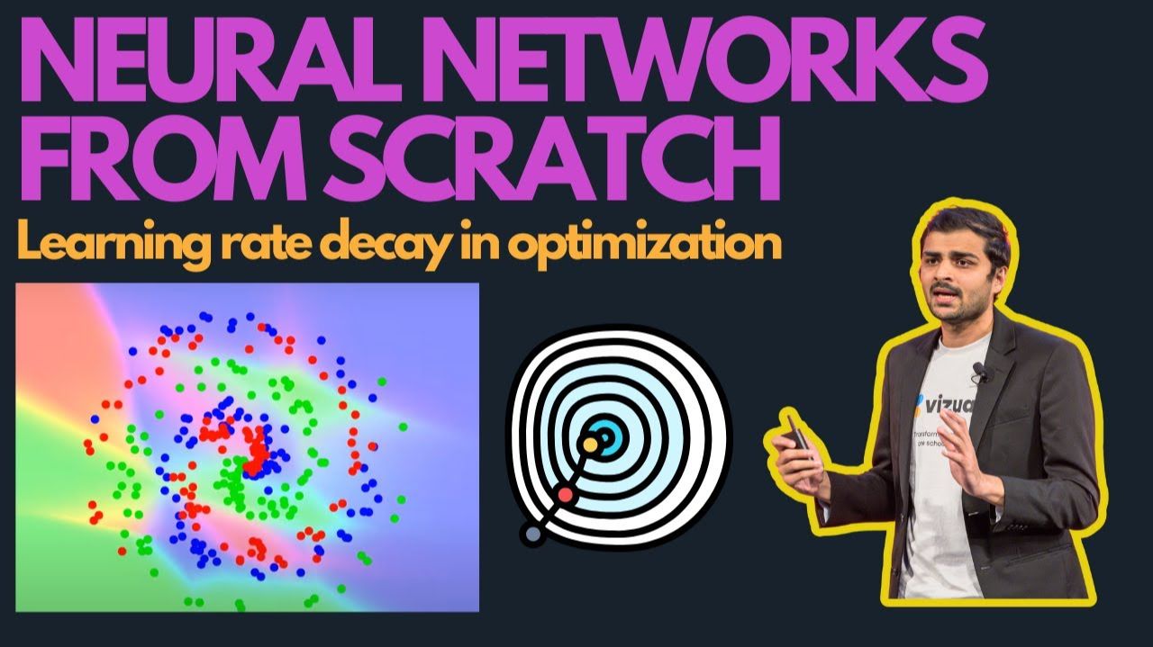 23) Lecture 23 - Learning Rate Decay In Neural Network Optimization