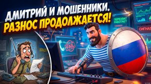 Дмитрий и мошенники. Разнос продолжается. Работает перехват.