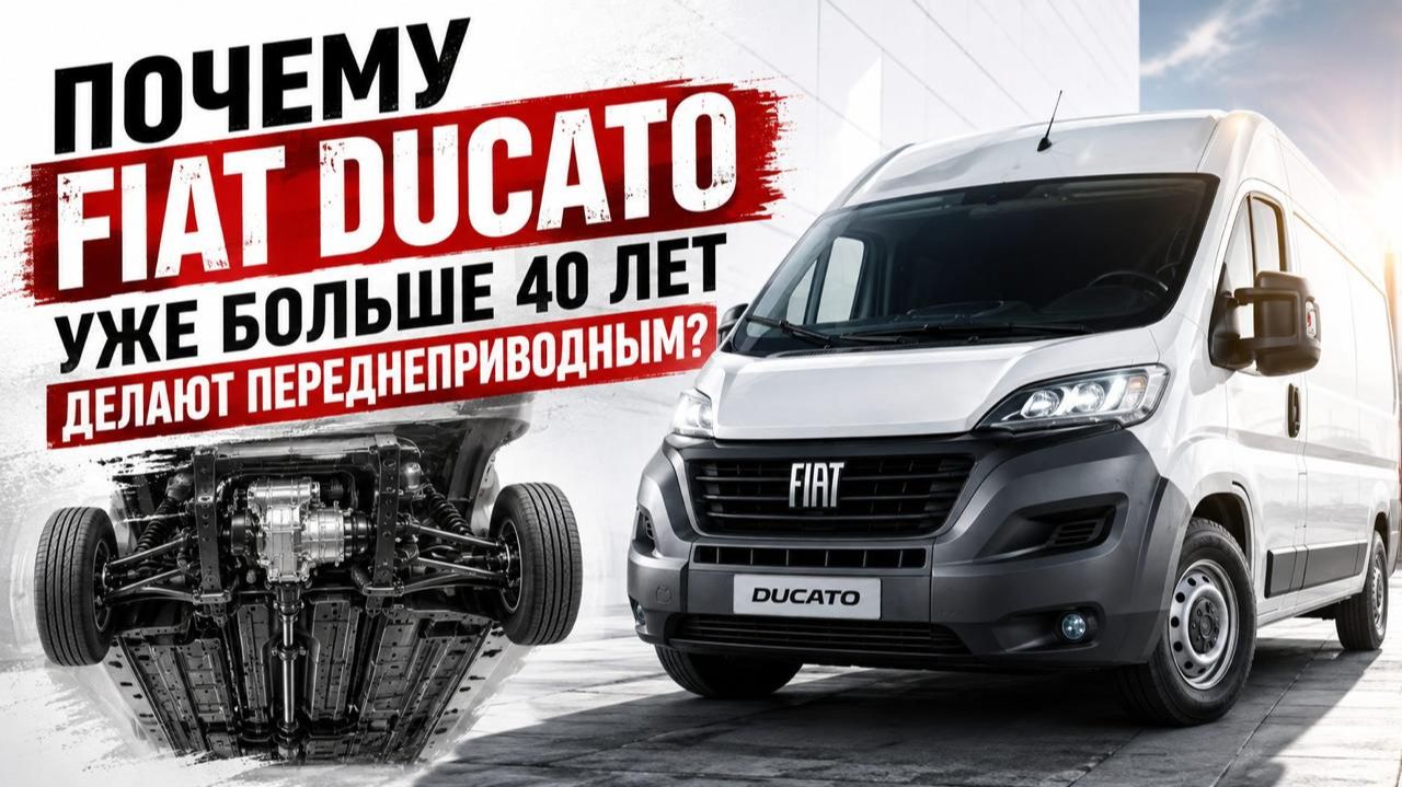 Почему Ducato на переднем приводе?!