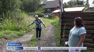 Перекрывший дорогу забор привёл к конфликту соседей в СНТ «Знамя шахтёра»