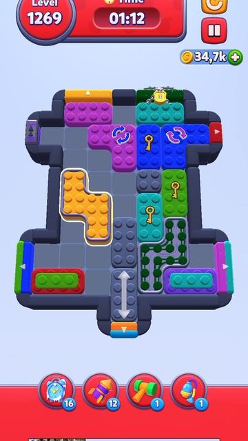Color Block Jam 1269 уровень