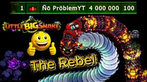 🐍Little Big Snake🐞💥Охота на МЯТЕЖНИКОВ.👑 Набираю массу в игре 4 000 000.😎👍
