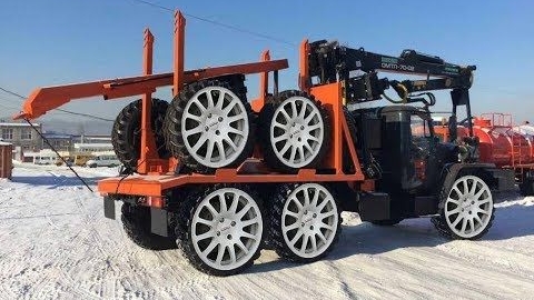 #1745.#УРАЛ ЛЕСОВОЗ#ТЮНИНГ[НD](АВТО БЛОГ 2017)