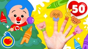 Учим цвета с детьми/ 🎨 Цвета на моих ручках 🖐️ Плим Плим для детей/ Мультик для малышей