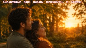 Солнечные дни полны нежности и любви!