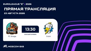 AFL26. Euroleague «E». Day 9. FC Straga - Grom