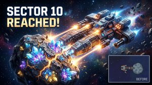 Space Rock Breaker - Дошел до 10 сектора! Престиж 2 и новые ресурсы (без комментариев)