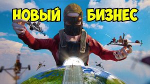 ОСНОВАЛ АВИАКОМПАНИЮ в RUST! История бизнеса на 100.000 СКРАПА! - Стоун