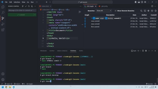Git и GitHub для начинающих 2024