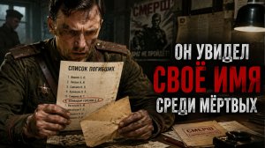 СМЕРШ. КОМАНДИР ШТРАФБАТА ПОЛУЧИЛ ПИСЬМО О СВОЕЙ СМЕРТИ ЗА ДЕНЬ ДО БОЯ