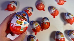 Распаковка Spider man kinder joy 🕷️🕸️