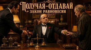 ПОЛУЧАЯ - ОТДАВАЙ....ЗАКОН РАВНОВЕСИЯ...