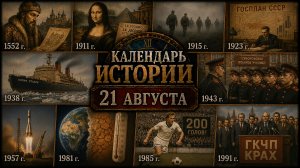 КАЛЕНДАРЬ ИСТОРИИ 21 АВГУСТА