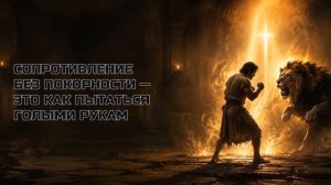 Покорись Господу, и враг убежит от тебя.