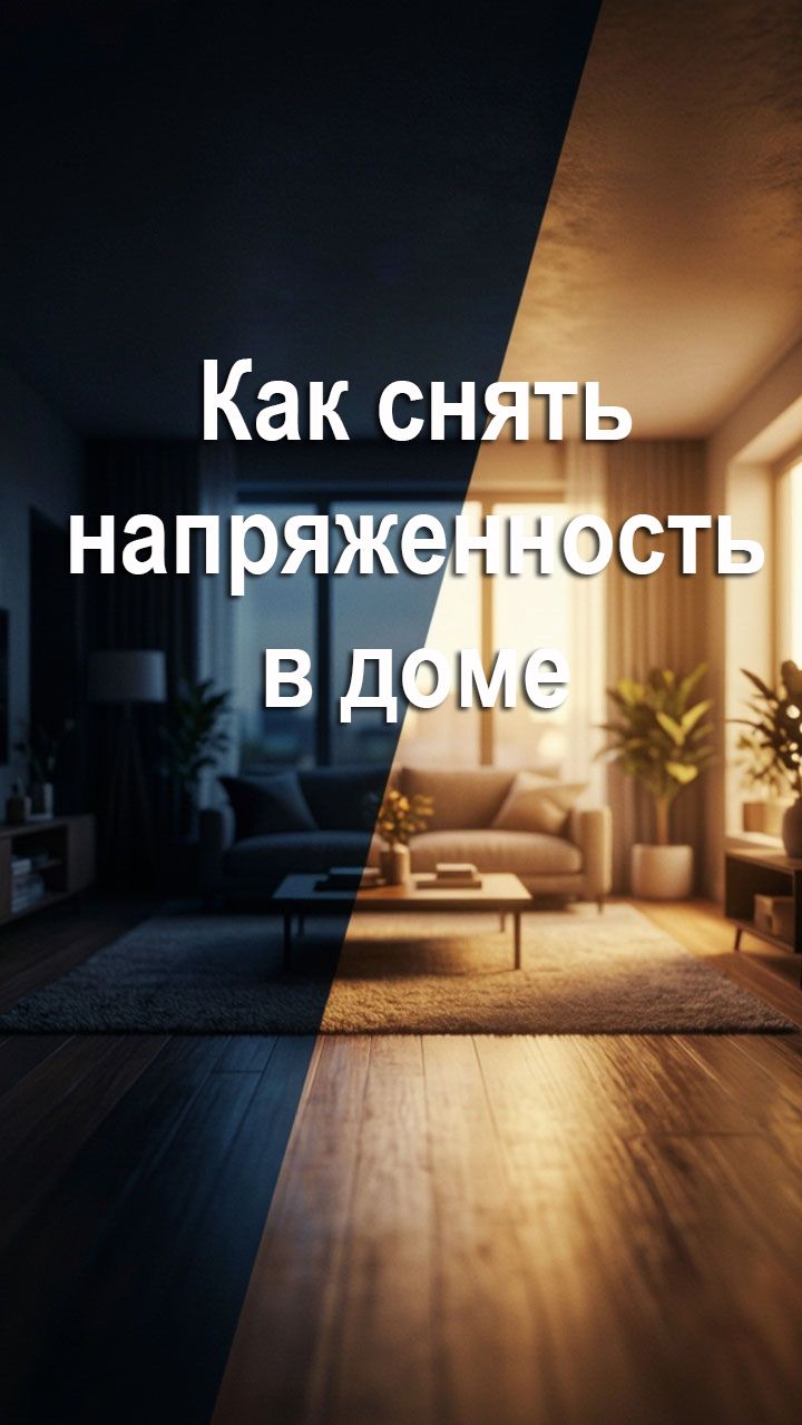 Как снять напряженность в доме