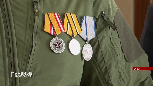 Боец с позывным «Гроза» награжден памятной медалью областного совета народных депутатов