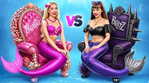 Барби vs Братц Лучшее Преображение Куклы в Русалку Своими Руками # Война Пранков от Multi DO Gi