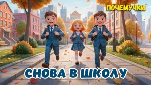 Снова в школу | Почемучки | Детские песни