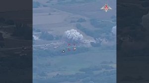Поражение ФАБ-500  ВСУ в н.п. Благодатное