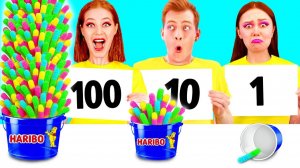 100 Слоев Еды Челлендж _ Кухонные Лайфхаки и Рецепты