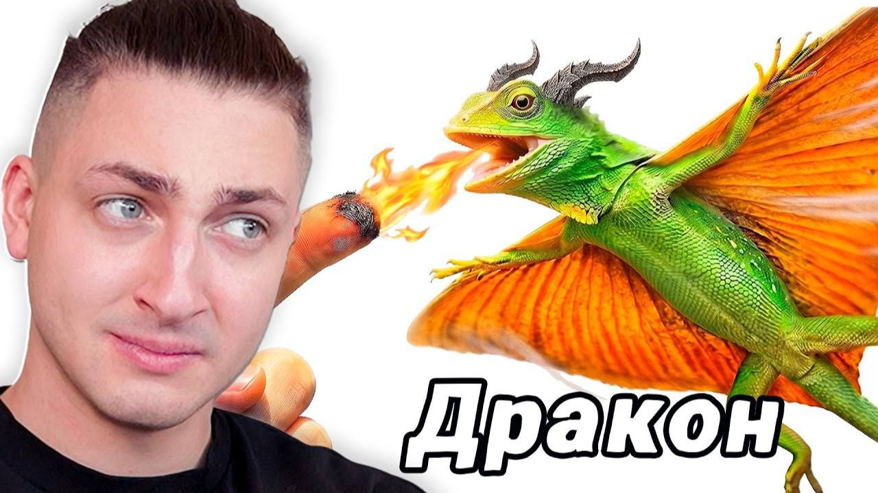 У Меня Появился Ручной Дракон ( он правда летает ) - реакция Градуса и Вазачки