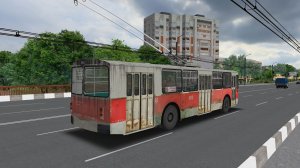 Поездка на ЗиУ-682В0А по маршруту №9 по карте Тверь 3.0