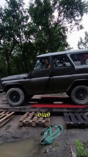 УАЗ-3151 МТЗ #техника #СССР #ремонт #машина #трактор ##мтз #мтз80 #деревня #дизель #буксировка #дв