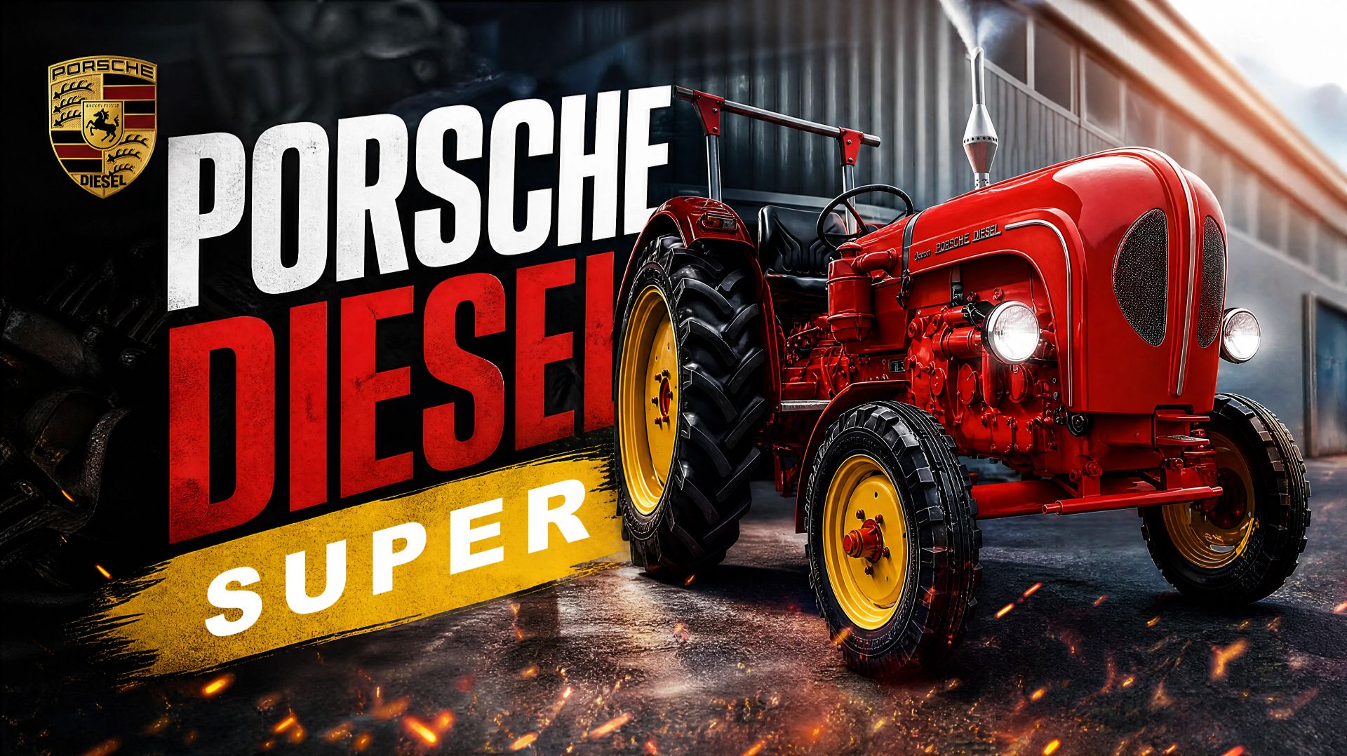 Трактор Порше / Porsche Diesel Super