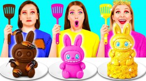 Бедная vs Богатая vs Ультра Богатая еда Челлендж _ Потрясающие Кухонные Лайфхаки