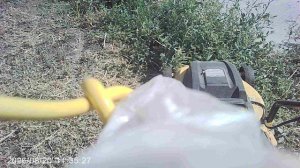 Работа косилкой Hüter