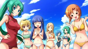 Higurashi When They Cry Matsuri | Hajisarashi | Полное прохождение | Без комментариев