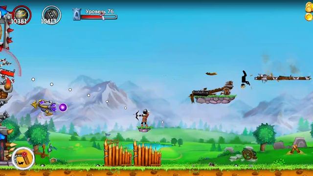 Стикман Против Боссов 70 80 90 Полное Прохождение игры The Catapult 2