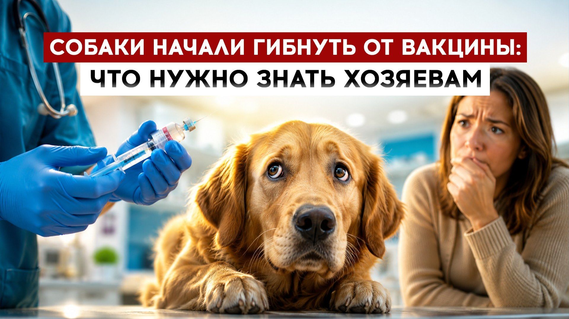 Собаки начали гибнуть от вакцины: что нужно знать хозяевам