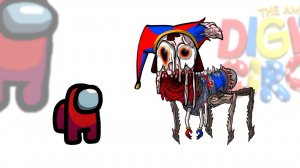 АМОГУС убивает Криповых Персонажей 🎪ЦИФРОВОГО ЦИРКА!