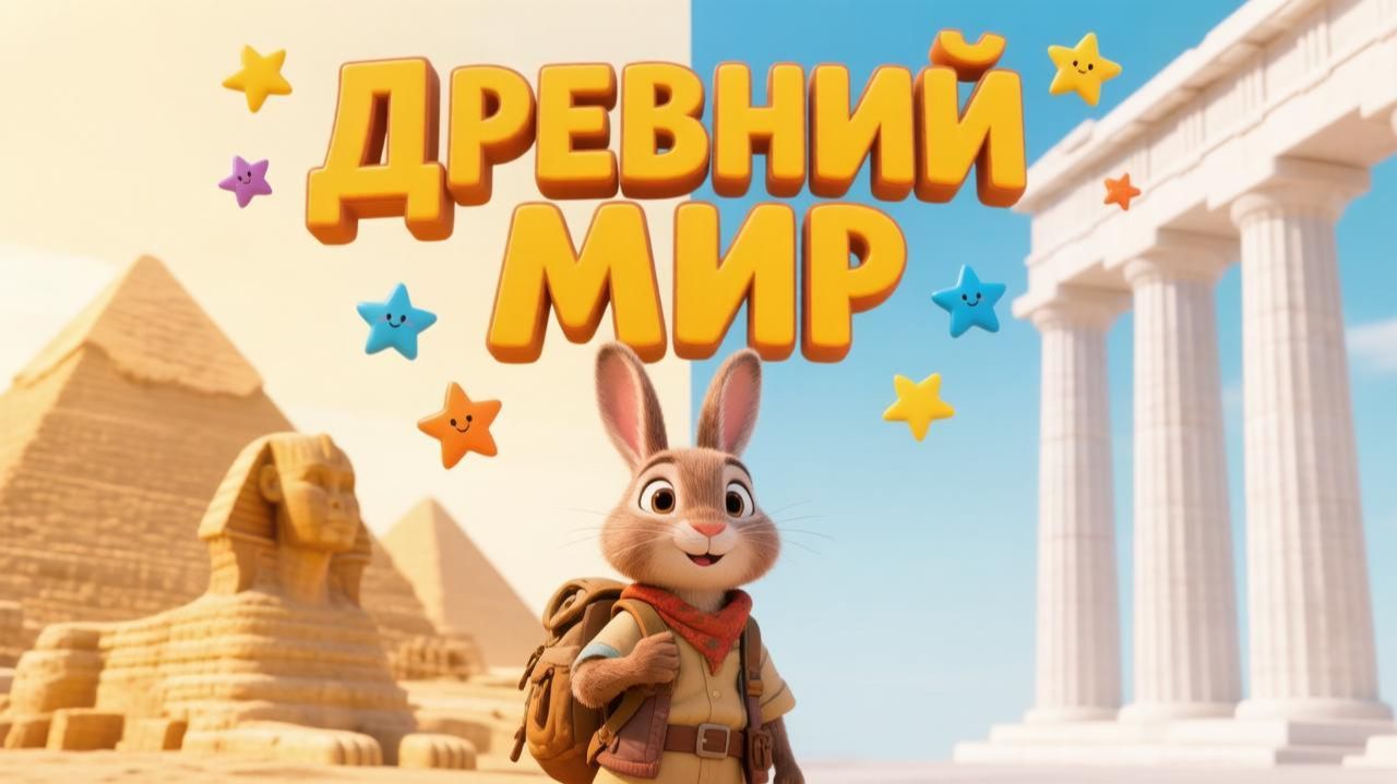 Тайны ДРЕВНЕГО МИРА  Большой сборник фактов про Египет и Грецию для детей 0