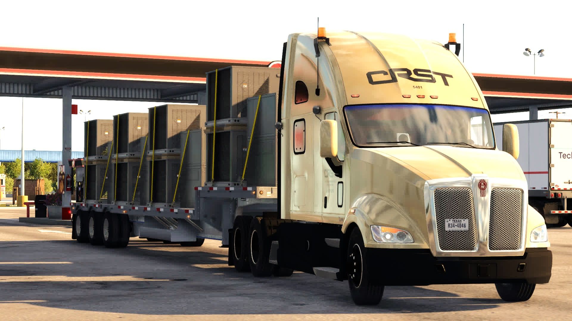 745 / ATS 1.60 / Kenworth Т700 / Рейс на Венесуэлу.