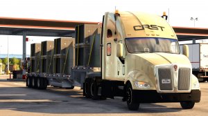745 / ATS 1.60 / Kenworth Т700 / Рейс на Венесуэлу.