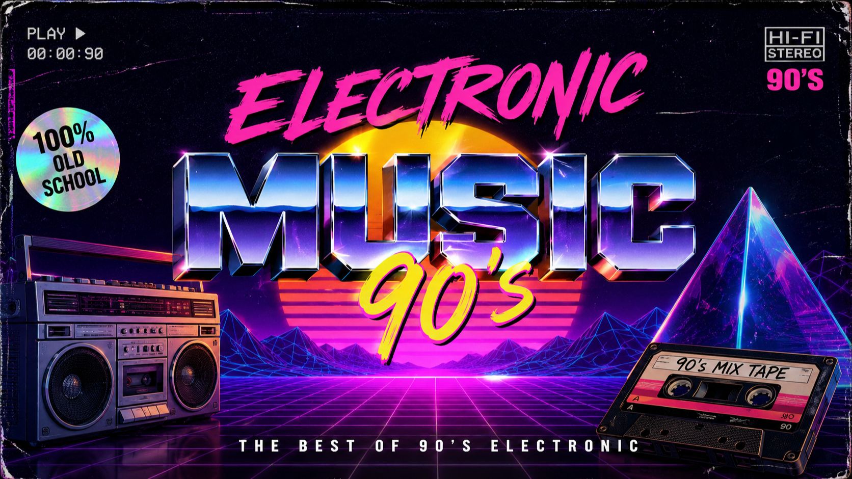 ⚡ 90s ELECTRONIC VIBES — НАЗАД В БУДУЩЕЕ! | Лучшая электронная музыка 90-х