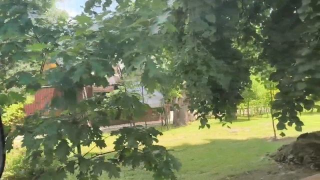 Максим в парке Майкопа на паровозике