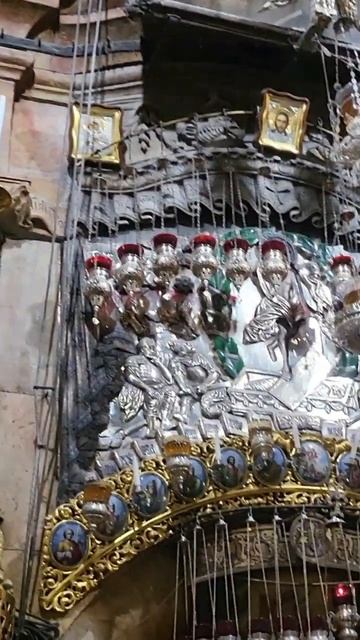 Свеча от Благодатного Огня у Гроба Господня