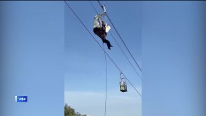Уфимские спасатели эвакуировали 14 человек с обесточенной канатной дороги