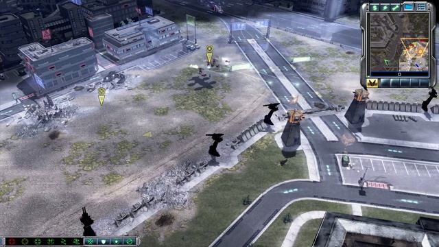 Command  Conquer 3 Tiberium Wars  ГСБ - Акт 1 Пентагон Прохождение без комментариев