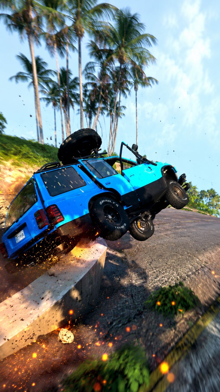 ДЖИП ЛЕТИТ С ГОРЫ | АВАРИИ автомобилей #beamngDrive #shorts #beamng ##бимка