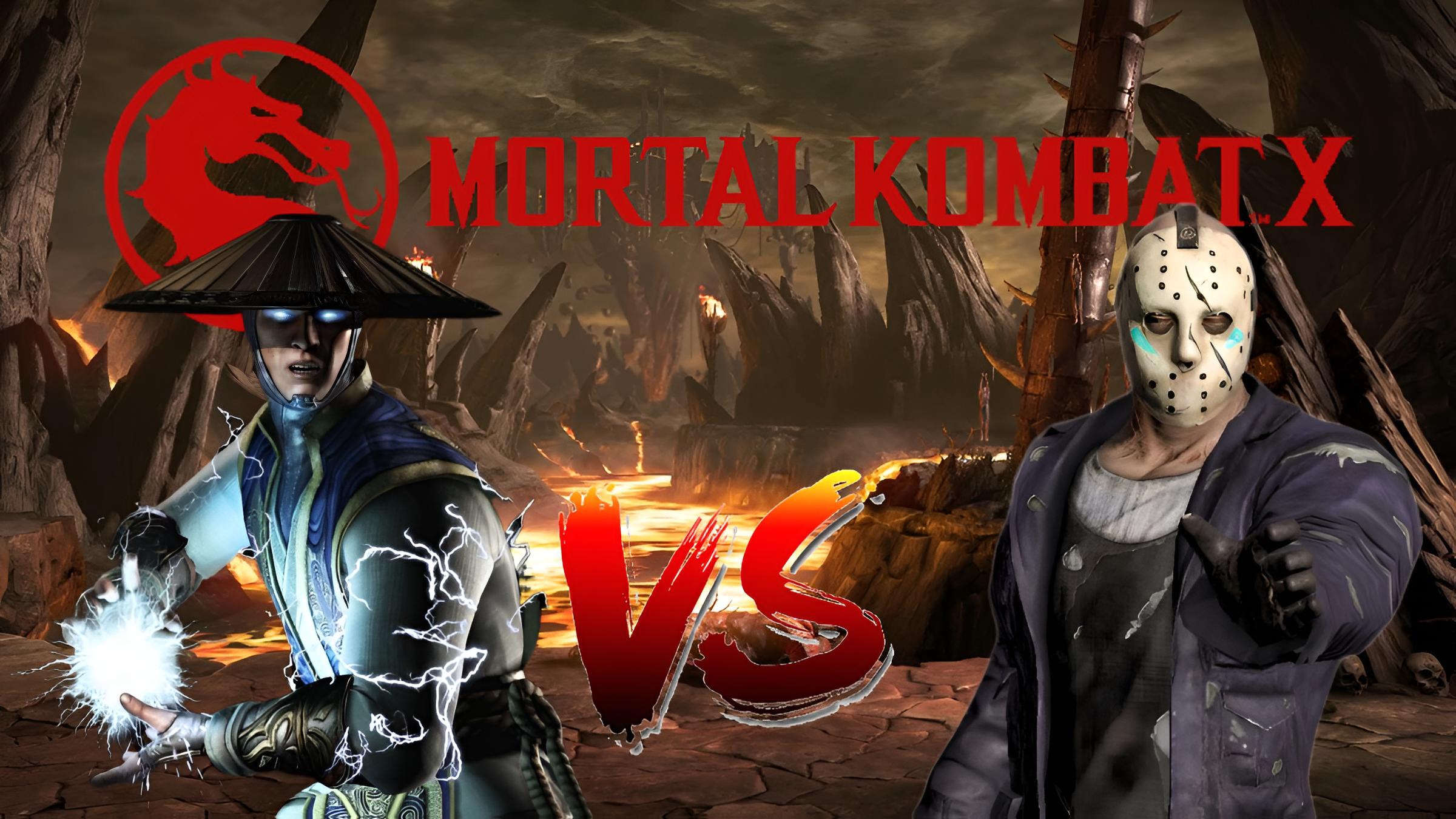 Mortal Kombat X: Рейден против Джейсона Вурхиза  эпичная битва и жестокие фаталити!