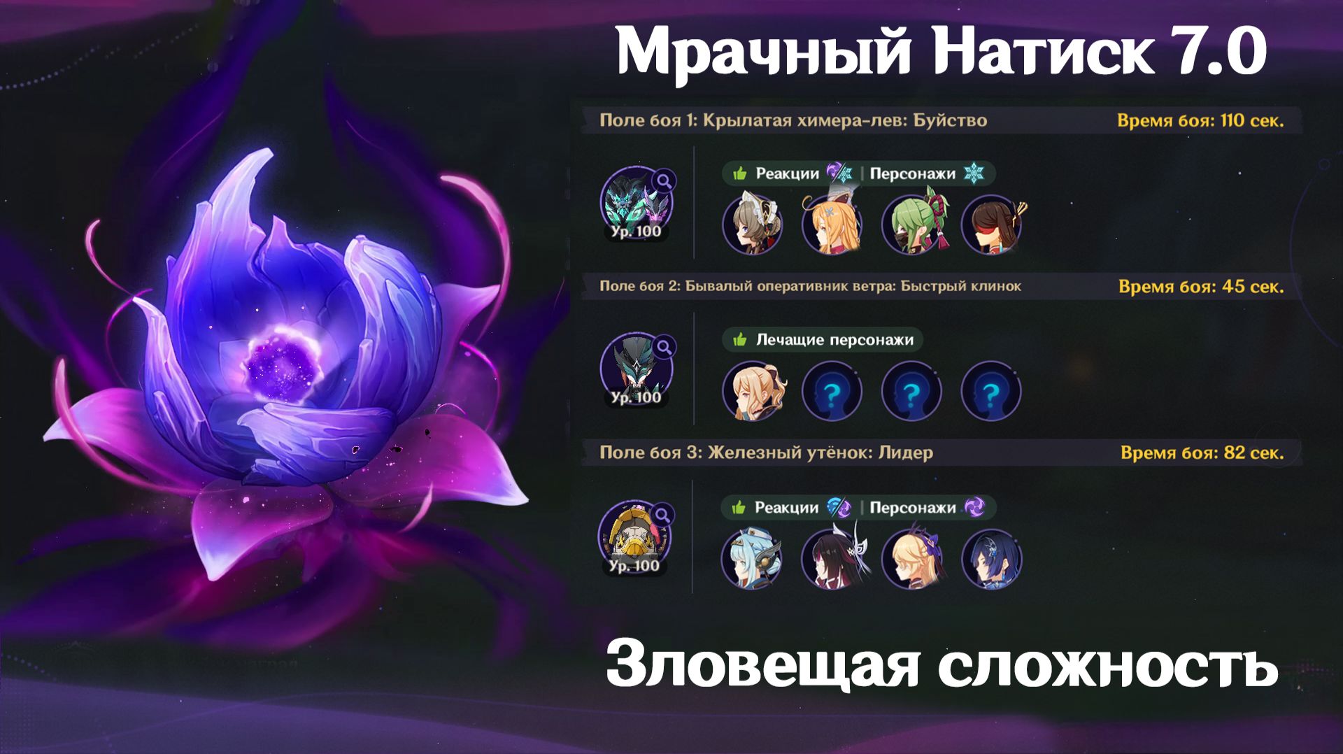 Мрачный натиск 7.0 - Зловещая сложность