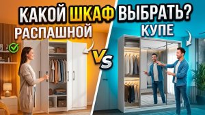 Распашной или купе: какой шкаф выбрать?