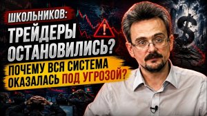 Школьников Трейдеры остановились Почему вся система оказалась под угрозой