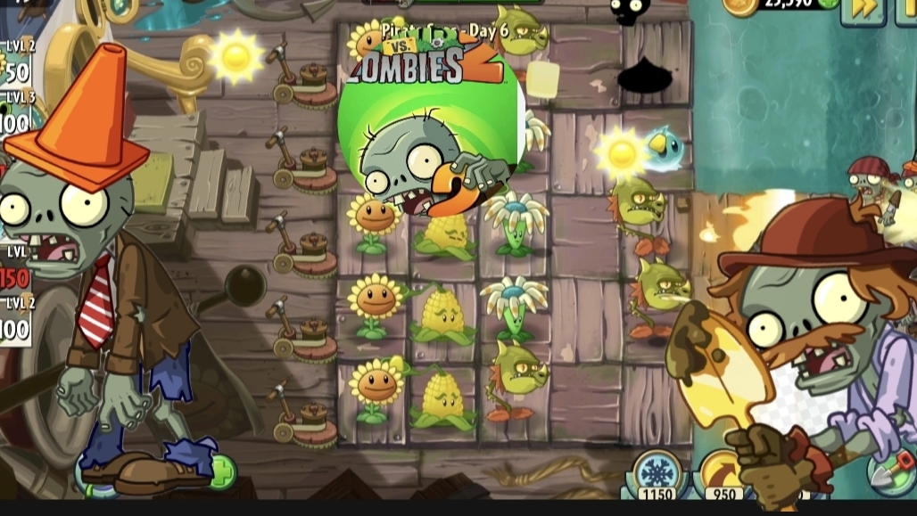 Plants Vs. Zombies 2: It's About Time). ЗОМБИ НА ПРИСТАНИ ПОЛНЫЙ ГАЙД УРОВНЯ УРОВЕНЬ 7